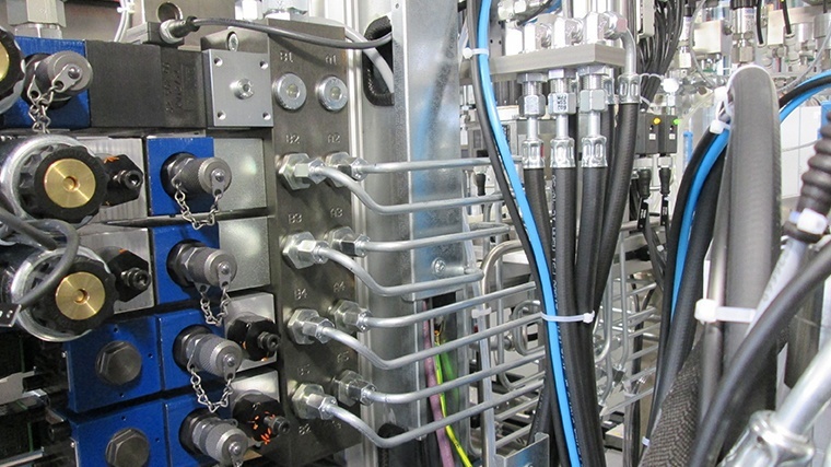 Hydraulik Prüflinie